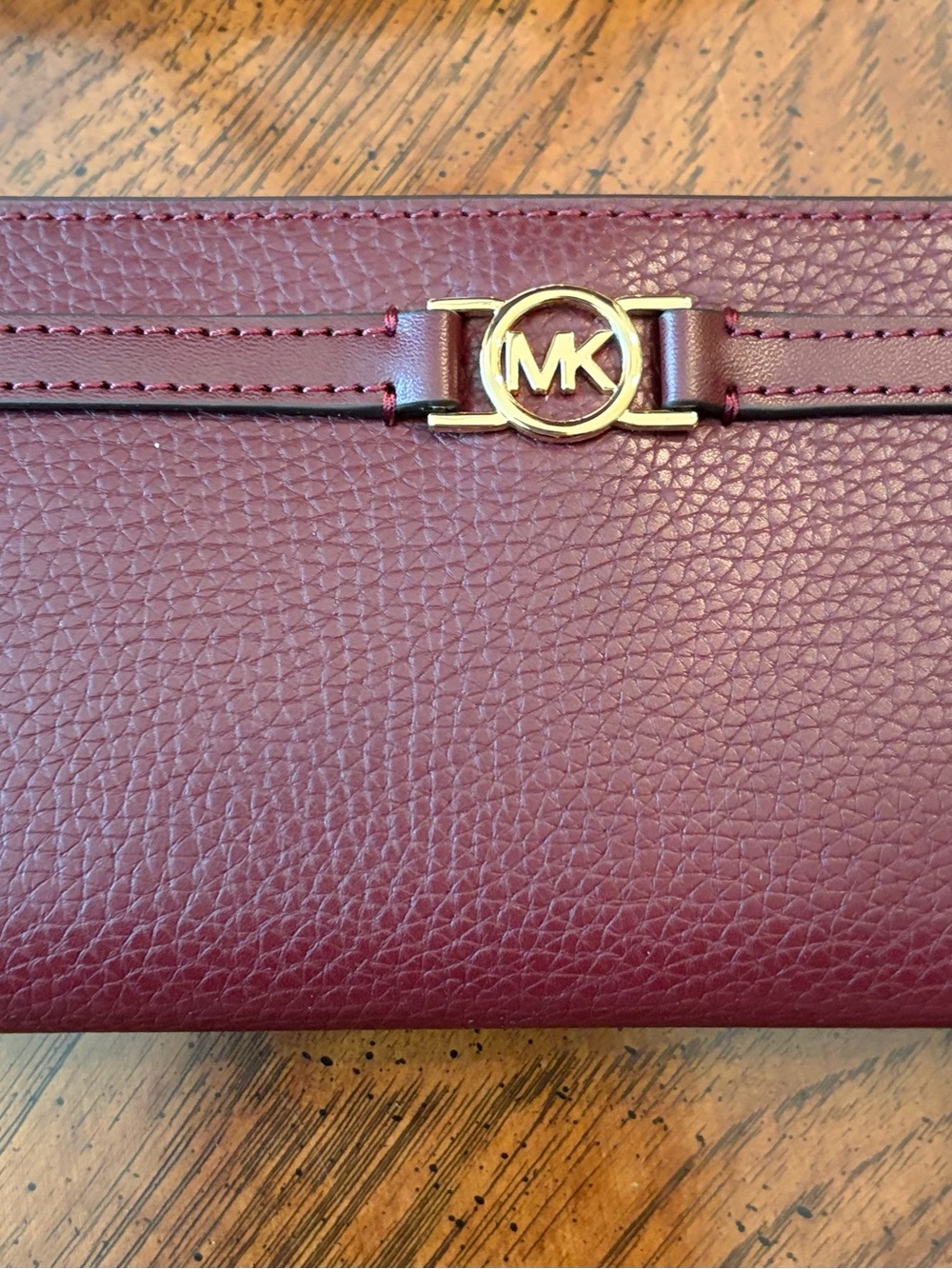 Michael Kors Jet Set Bag (NWOT) and Reed Wallet in Oxblood (NWT) - Picture 3 of 10